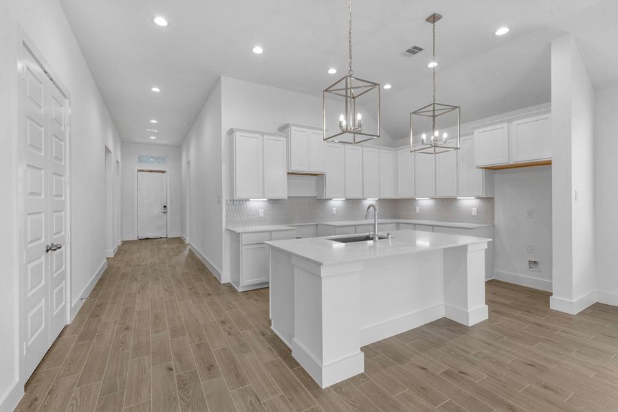 Furnished interior view inside a new home in Beacon Hill, Waller (Image 5).