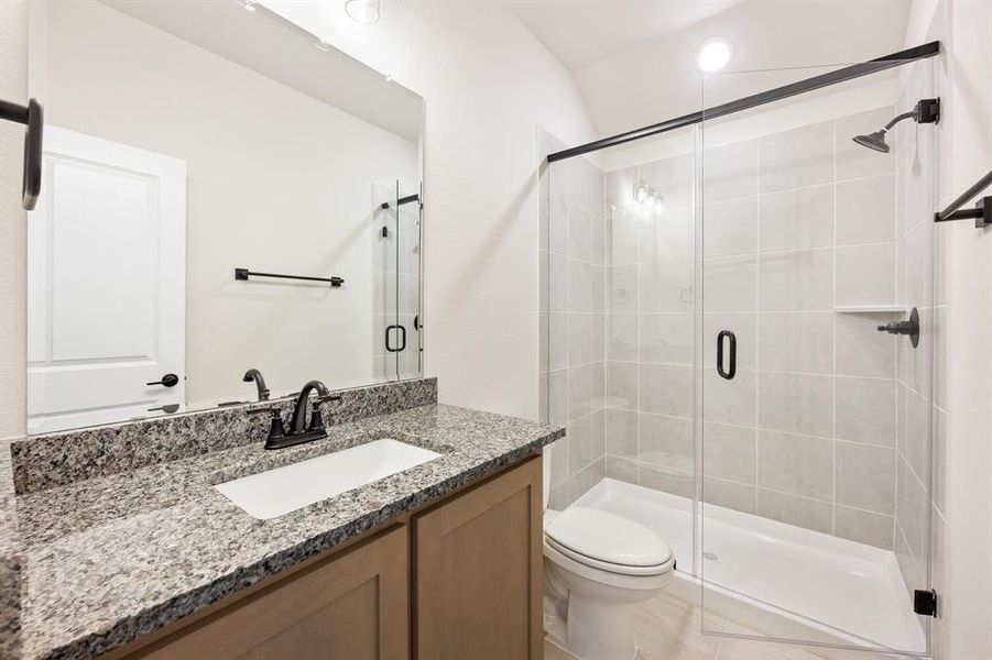 Furnished interior view inside a new home in Ridge Ranch Classic 60, Mesquite (Image 13).