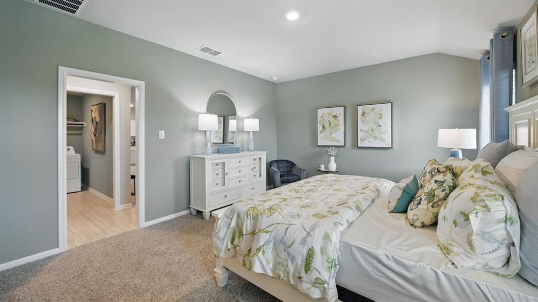 Furnished interior view inside a new home in The Hills at Reunion, Newark (Image 18).