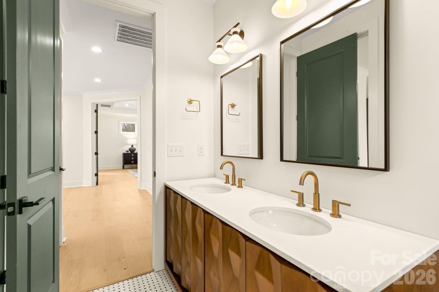 Furnished interior view inside a new home in , Charlotte (Image 35).