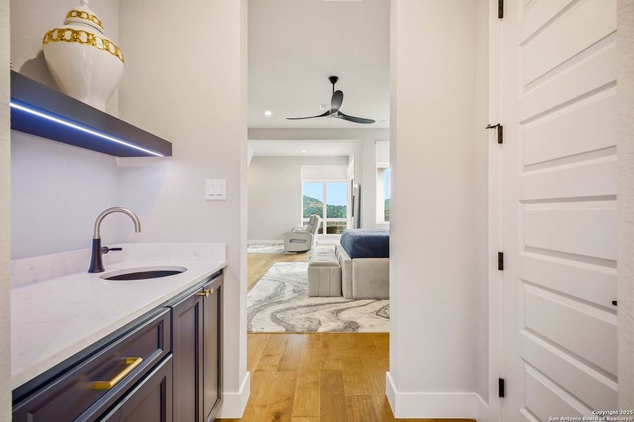 Furnished interior view inside a new home in , San Antonio (Image 11).