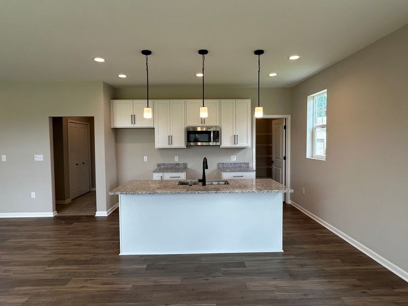 Furnished interior view inside a new home in Mystic Ridge, Whitmore Lake (Image 10).