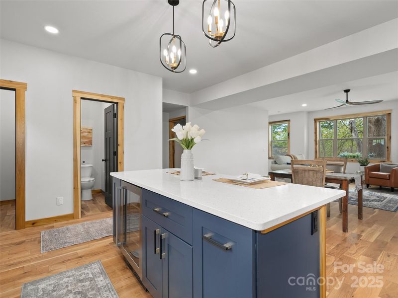 Furnished interior view inside a new home in , Waynesville (Image 9).