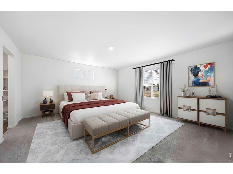 Furnished interior view inside a new home in , Johnstown (Image 10). Furnished interior view inside a new home in , Johnstown (Image 10).