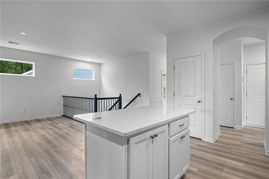 Furnished interior view inside a new home in Laurel Farms, Dallas (Image 12).