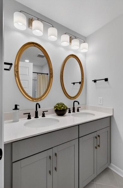 Furnished interior view inside a new home in Twin Lakes, Johns Island (Image 39).