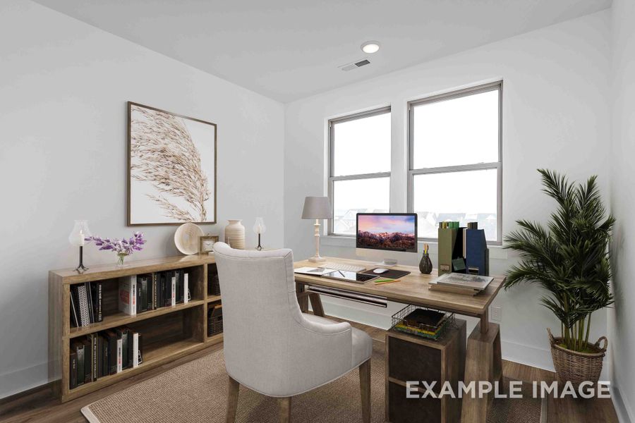 Representative furnished interior of a home built from the The Willow C by Davidson Homes LLC in Woods Crossing, Gallatin (Image 7).