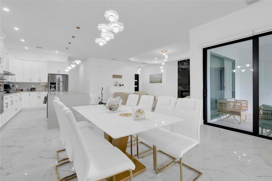 Furnished interior view inside a new home in , Lehigh Acres (Image 7). Furnished interior view inside a new home in , Lehigh Acres (Image 7).