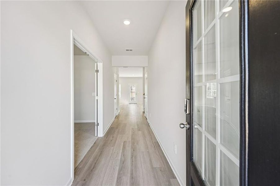 Spacious, unfurnished interior of a new home in Creekside at Oxford Park, Fairburn (Image 46).