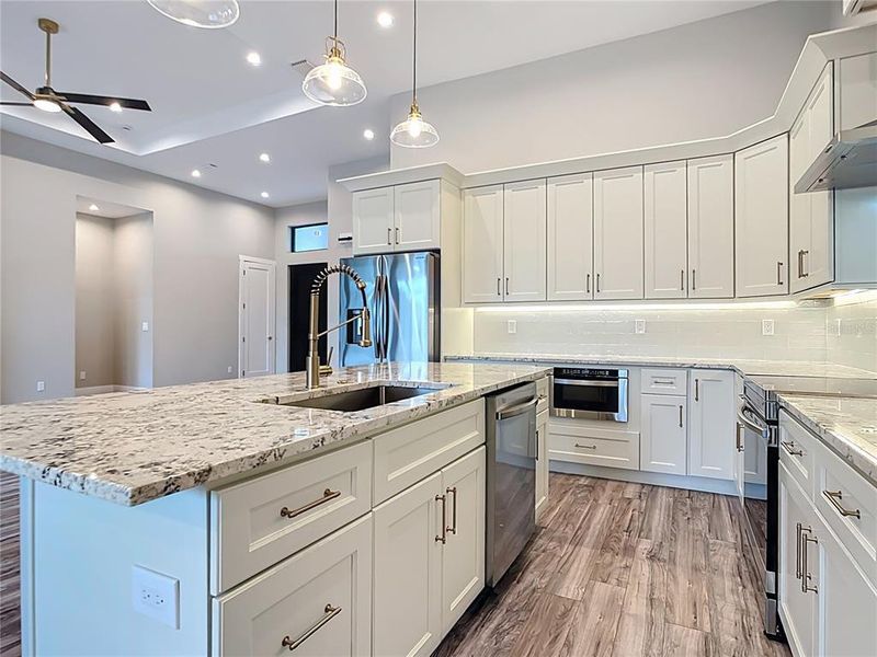 Furnished interior view inside a new home in , Englewood (Image 12). Furnished interior view inside a new home in , Englewood (Image 12).