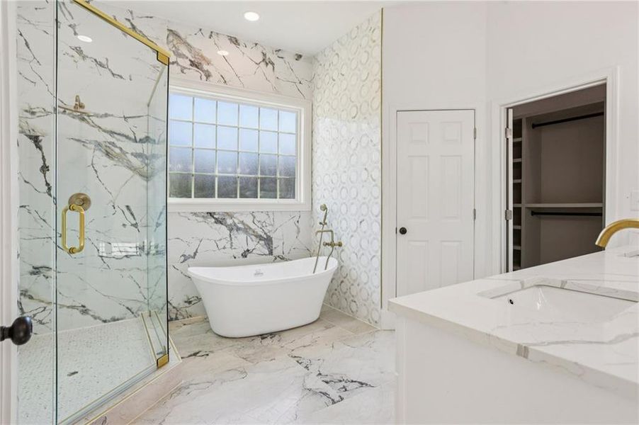 Furnished interior view inside a new home in , Lilburn (Image 16).