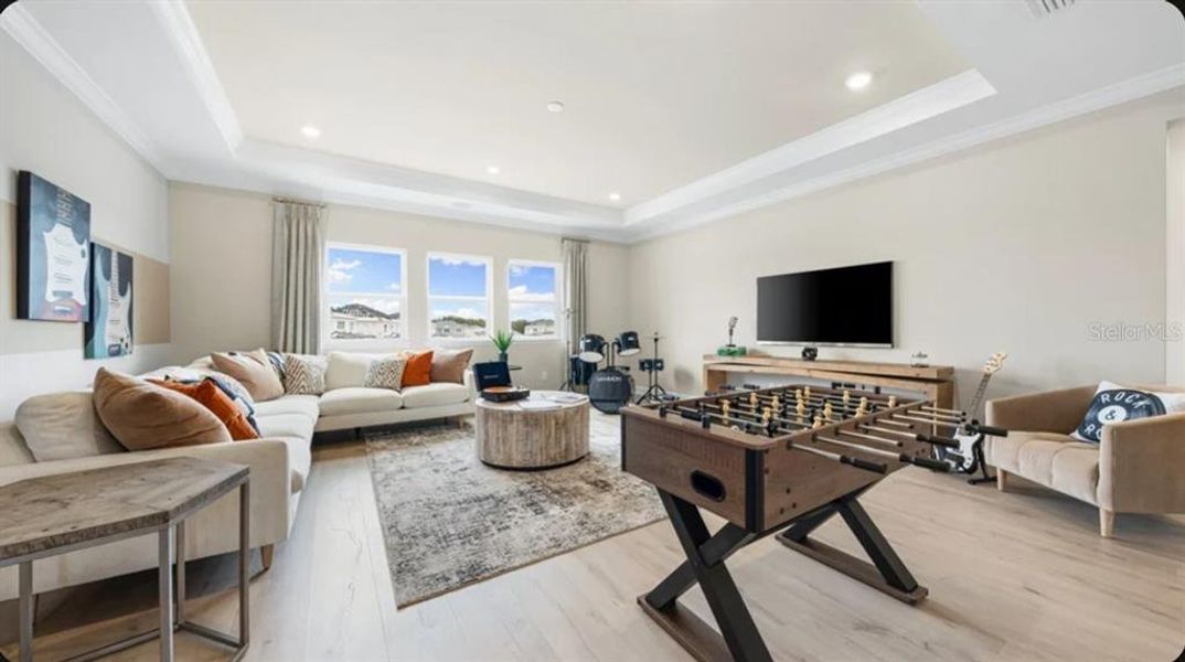 Furnished interior view inside a new home in Coasterra Community Group Page, Palmetto (Image 19).