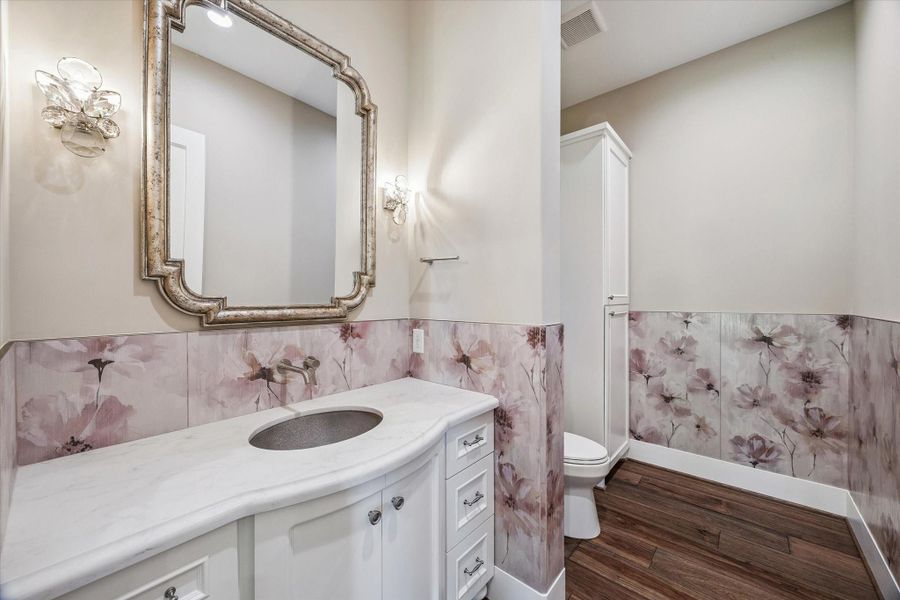 Furnished interior view inside a new home in , Houston (Image 9).