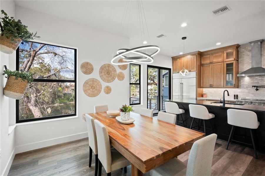 Furnished interior view inside a new home in , Tampa (Image 50).