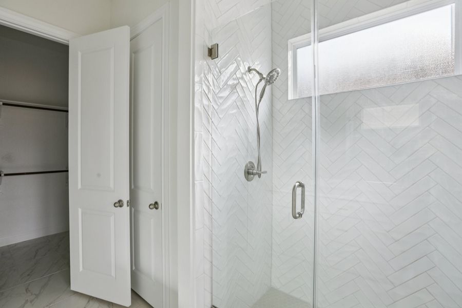 Close-up of interior finishes inside a home in Persimmon, Buda (Image 6).