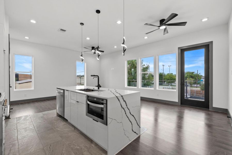 Furnished interior view inside a new home in , Houston (Image 7). Furnished interior view inside a new home in , Houston (Image 7).