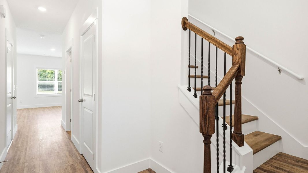 Spacious, unfurnished interior of a new home in The Arbor Townhomes, Kingsport (Image 14). Spacious, unfurnished interior of a new home in The Arbor Townhomes, Kingsport (Image 14).