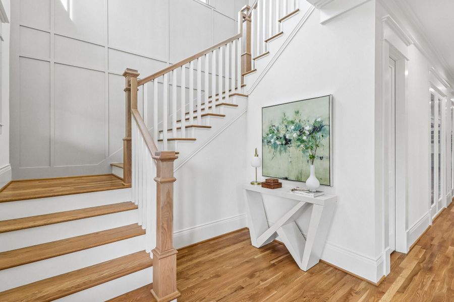 Furnished interior view inside a new home in , Houston (Image 19).
