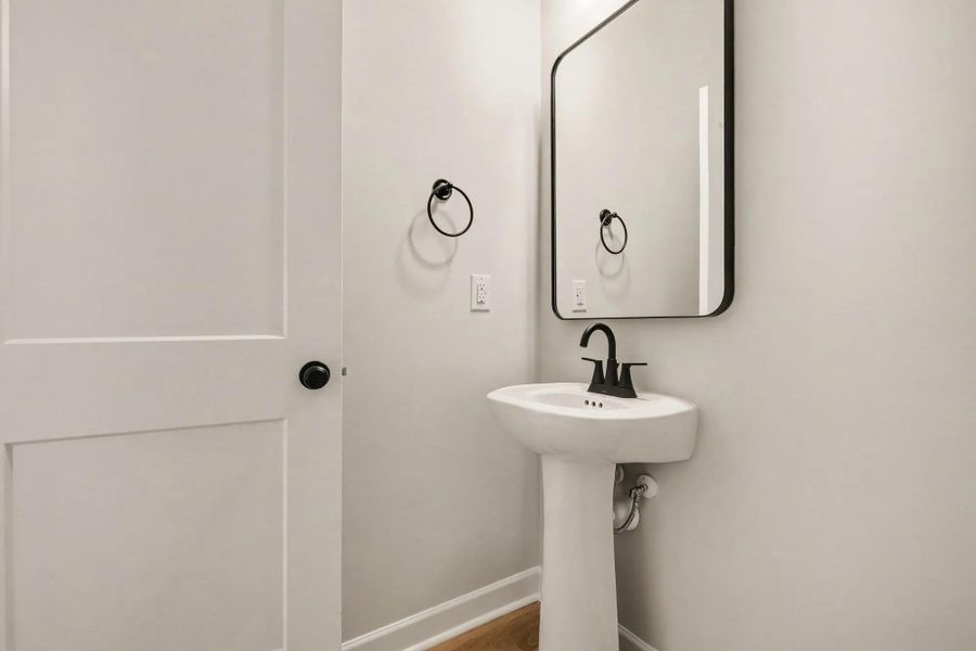Parkette H Half bath Parkette H Half bath