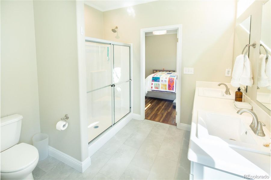 Furnished interior view inside a new home in , Crestone (Image 7).