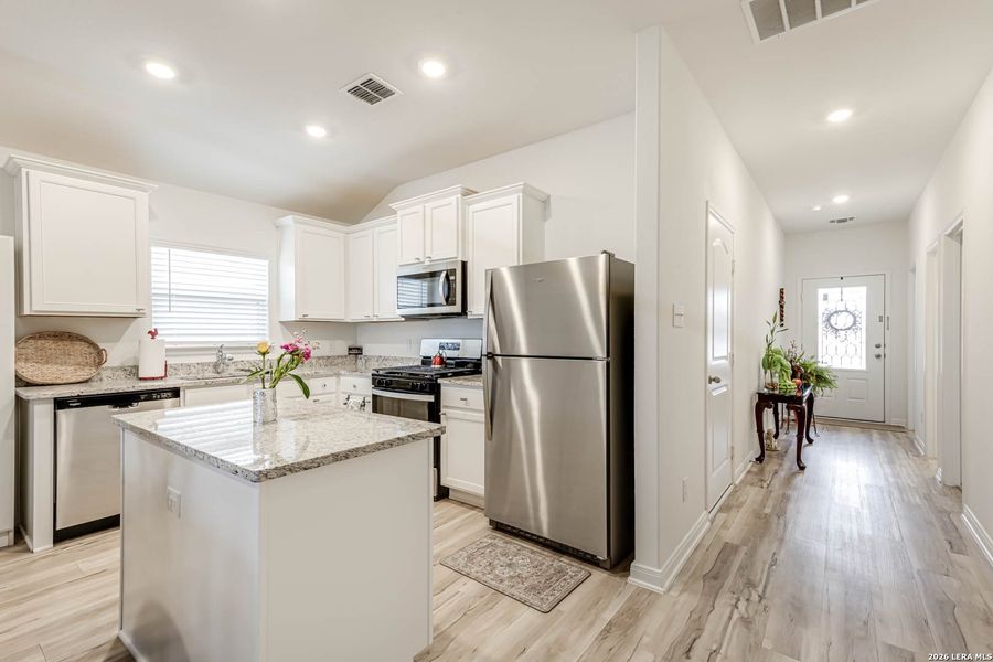 Furnished interior view inside a new home in Luckey Ranch, San Antonio (Image 7). Furnished interior view inside a new home in Luckey Ranch, San Antonio (Image 7).
