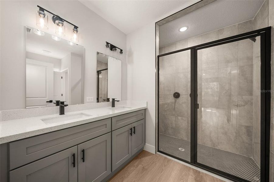 Furnished interior view inside a new home in , Sebring (Image 6). Furnished interior view inside a new home in , Sebring (Image 6).