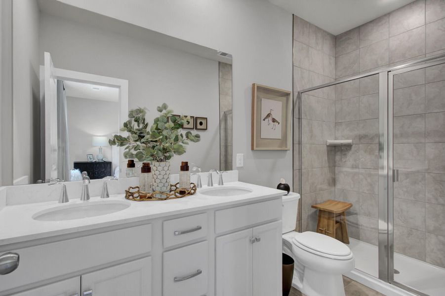 Furnished interior view inside a new home in , Johns Island (Image 39). Furnished interior view inside a new home in , Johns Island (Image 39).