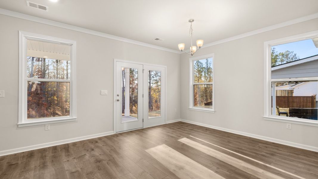 Spacious, unfurnished interior of a new home in Heritage Pointe, Senoia (Image 18).