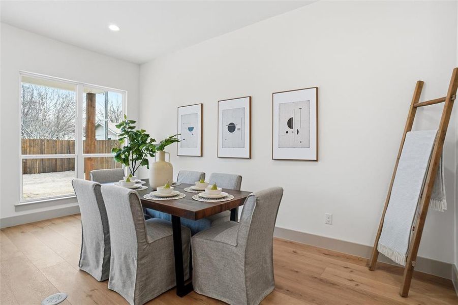 Furnished interior view inside a new home in , Roanoke (Image 32).