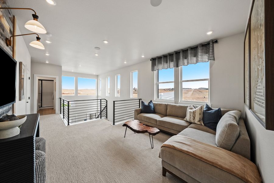Representative furnished interior of a home built from the 3 by Trumark Homes in Trumark Homes at Sterling Ranch, Littleton (Image 29).