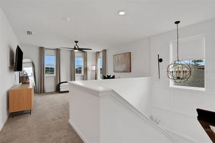 Furnished interior view inside a new home in , Palm Coast (Image 3). Furnished interior view inside a new home in , Palm Coast (Image 3).