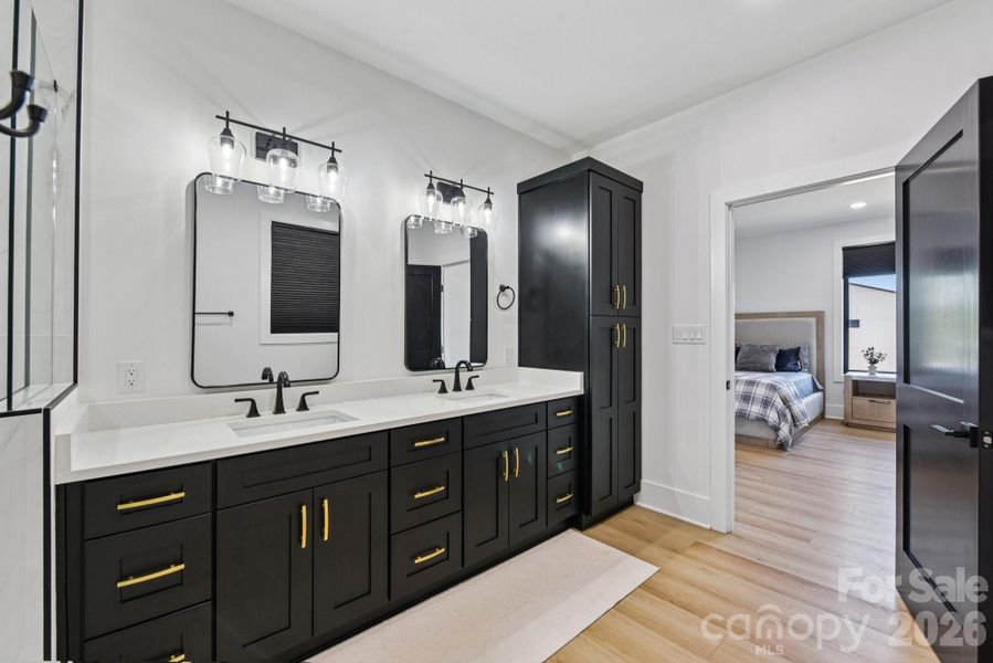 Furnished interior view inside a new home in , Mooresville (Image 6).