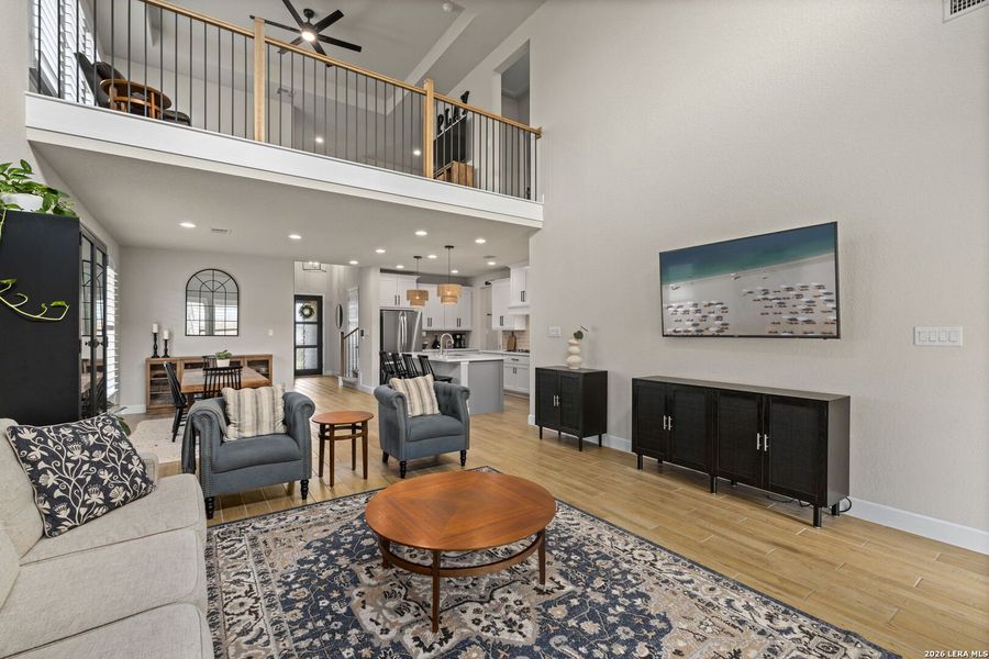 Furnished interior view inside a new home in Veramendi, New Braunfels (Image 35).