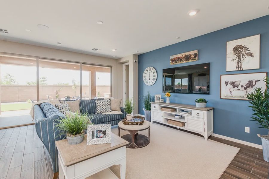 Representative furnished interior of a home built from the Diamond by Elliott Homes in Forté at Granite Vista, Waddell (Image 7).