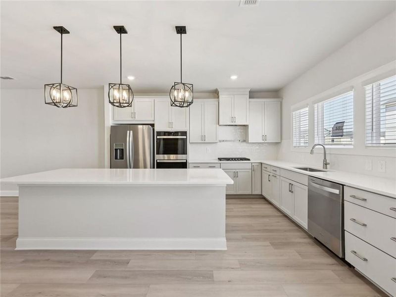 Furnished interior view inside a new home in , Lawrenceville (Image 5). Furnished interior view inside a new home in , Lawrenceville (Image 5).