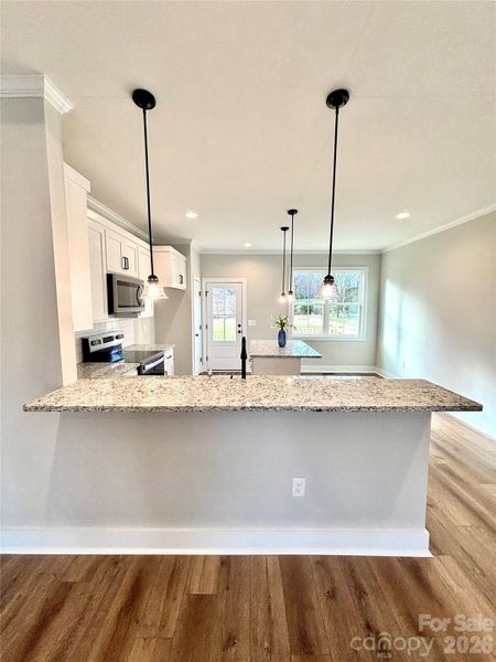 Furnished interior view inside a new home in , Rockwell (Image 6).