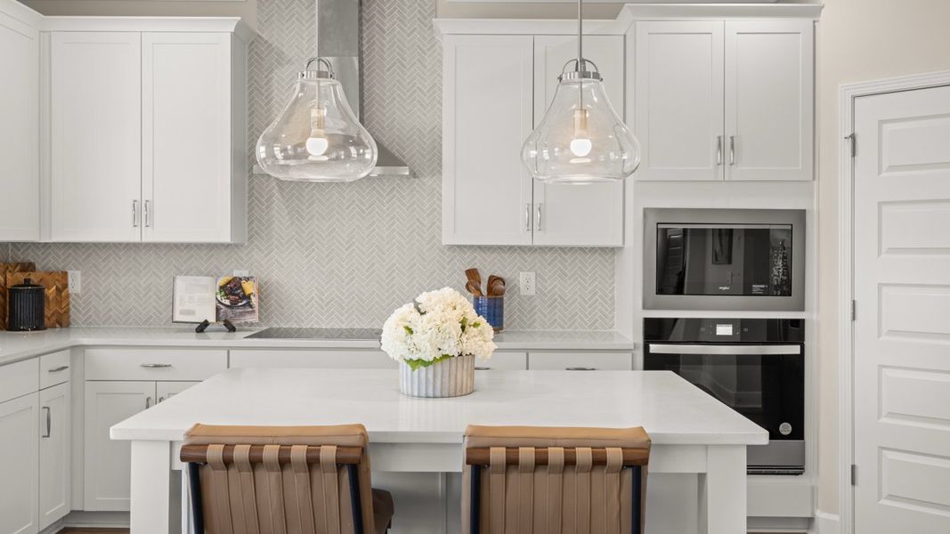 Representative furnished interior of a home built from the Savannah by D.R. Horton in Evergreen Crossing, Locust Grove (Image 6).