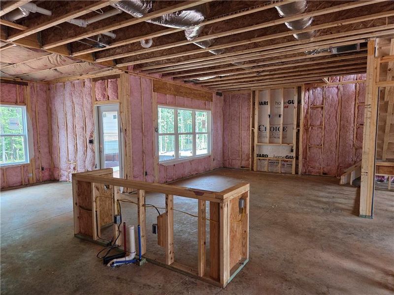 In-progress construction of a new home in , Bethlehem, GA (Image 26). In-progress construction of a new home in , Bethlehem, GA (Image 26).