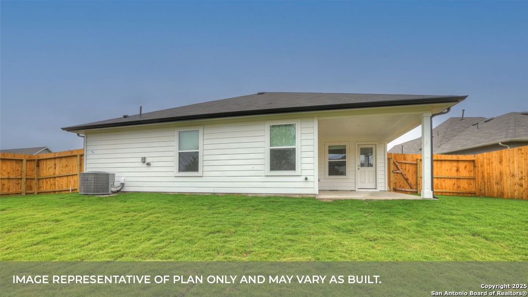 Exterior details and patio area of a home in Trace, San Marcos (Image 17). Exterior details and patio area of a home in Trace, San Marcos (Image 17).