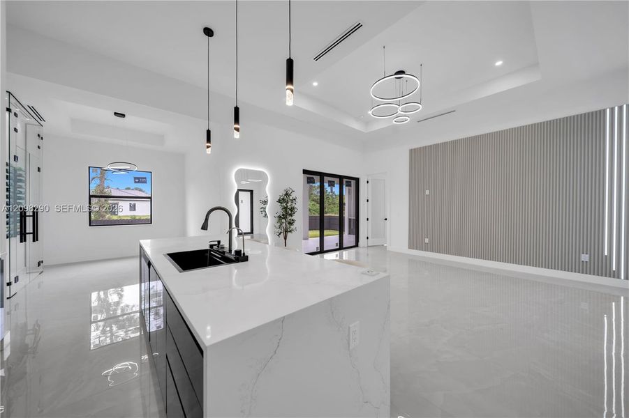 Furnished interior view inside a new home in , Lehigh Acres (Image 8).