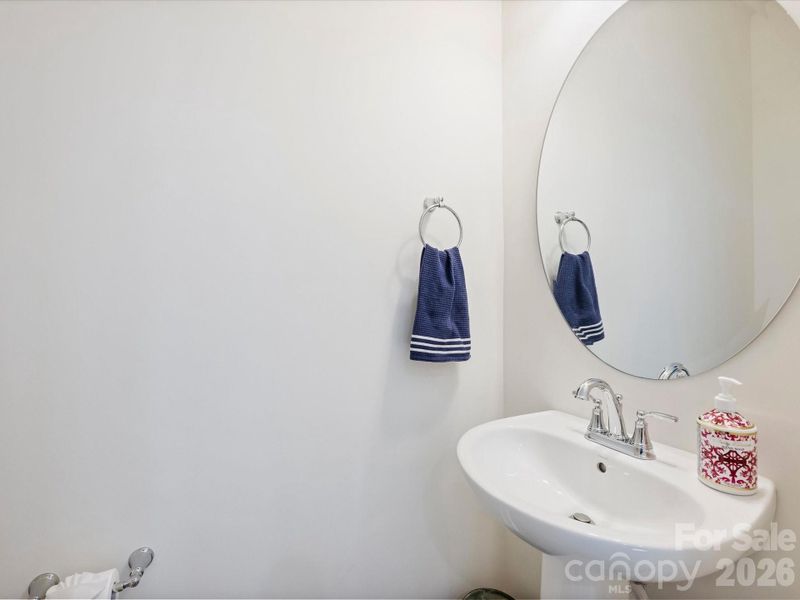 Half Bathroom on Main Floor