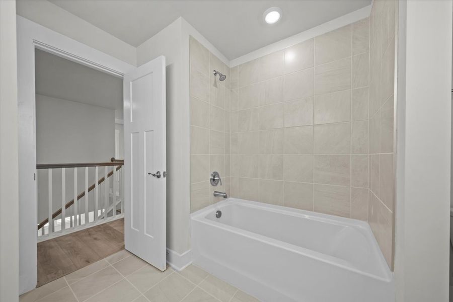 Furnished interior view inside a new home in Cedar Shoals - Signature Collection, Piedmont (Image 11).