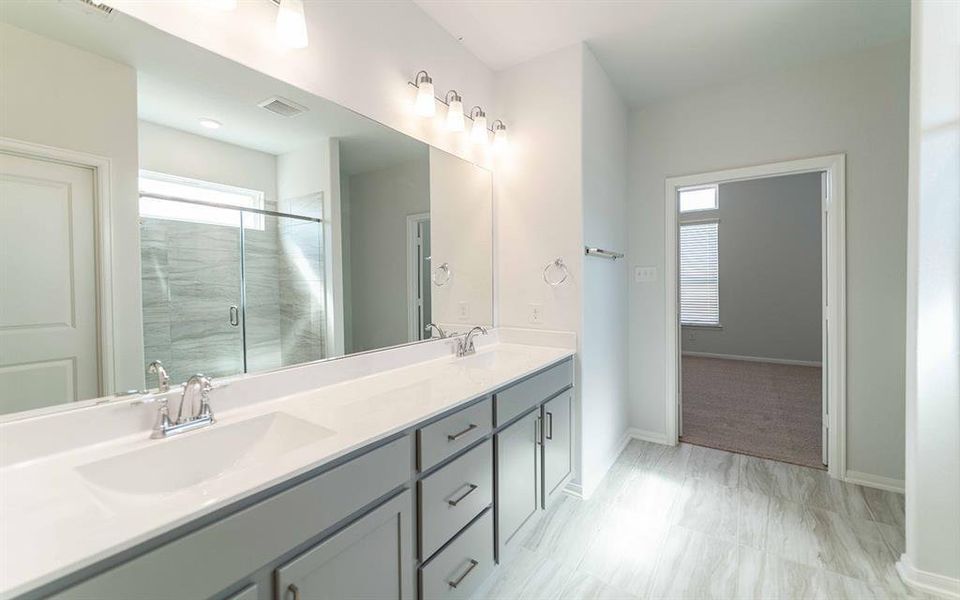 Furnished interior view inside a new home in River Ranch Meadows, Dayton (Image 6).