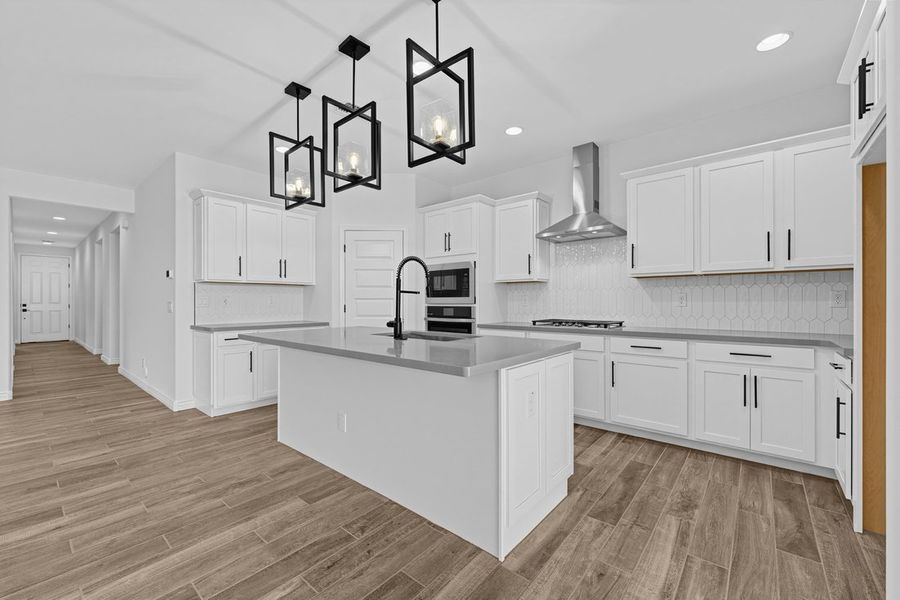 Furnished interior view inside a new home in Combs Ranch, San Tan Valley (Image 5).