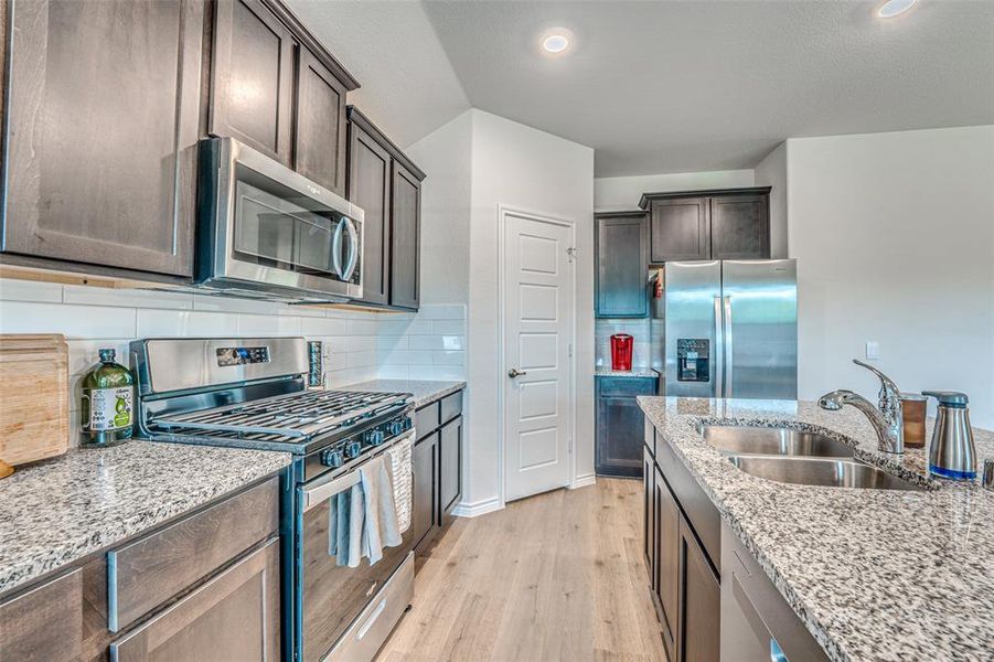 Furnished interior view inside a new home in , McKinney (Image 15).