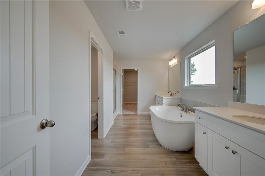 Furnished interior view inside a new home in Brighton, Locust Grove (Image 7).