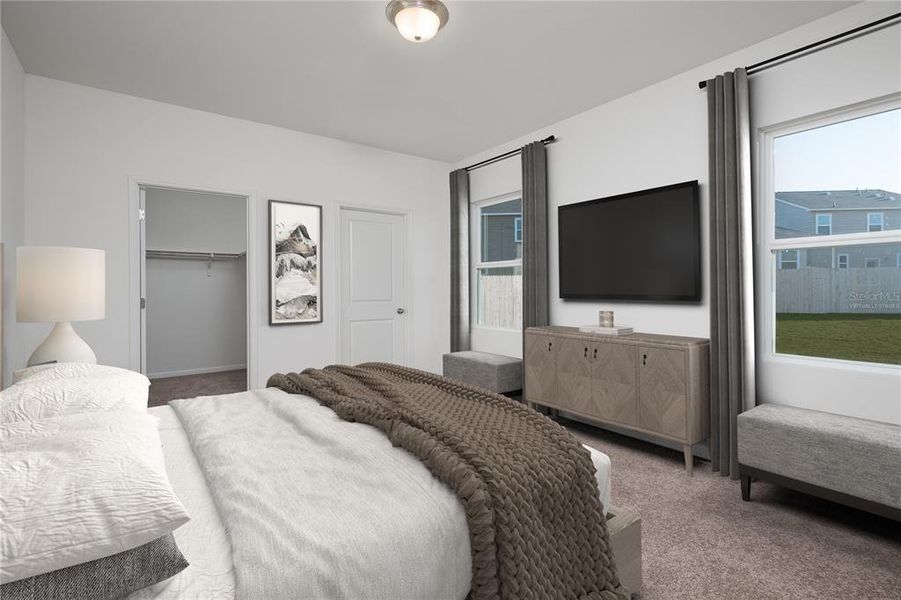 Furnished interior view inside a new home in , Deland (Image 8).