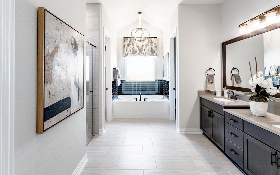 Furnished interior view inside a new home in High Park Hill, Arrington (Image 20).