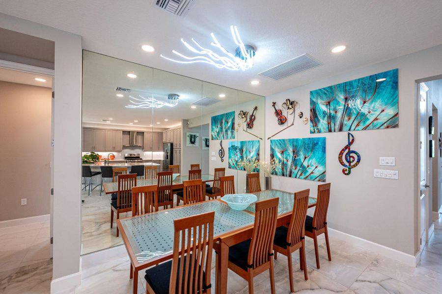 Furnished interior view inside a new home in , Port St. Lucie (Image 16).