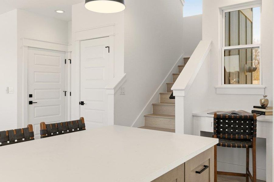 Furnished interior view inside a new home in , Austin (Image 33).